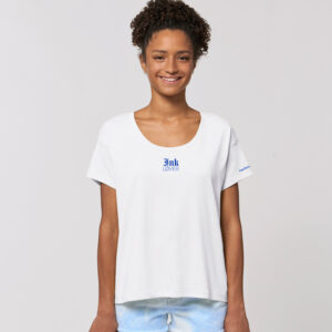 t shirt chiller blanc ink lover karbone