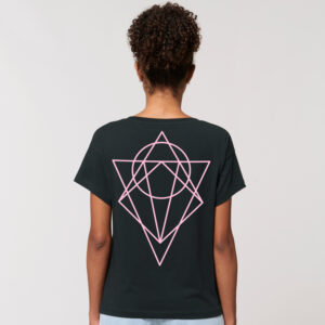 t shirt femme logo karbone