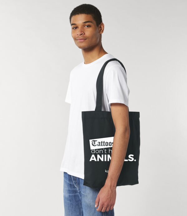 Tote Bag noir Vegan