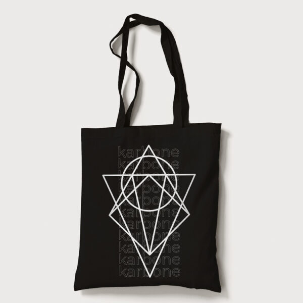 Tote Bag noir Karbone